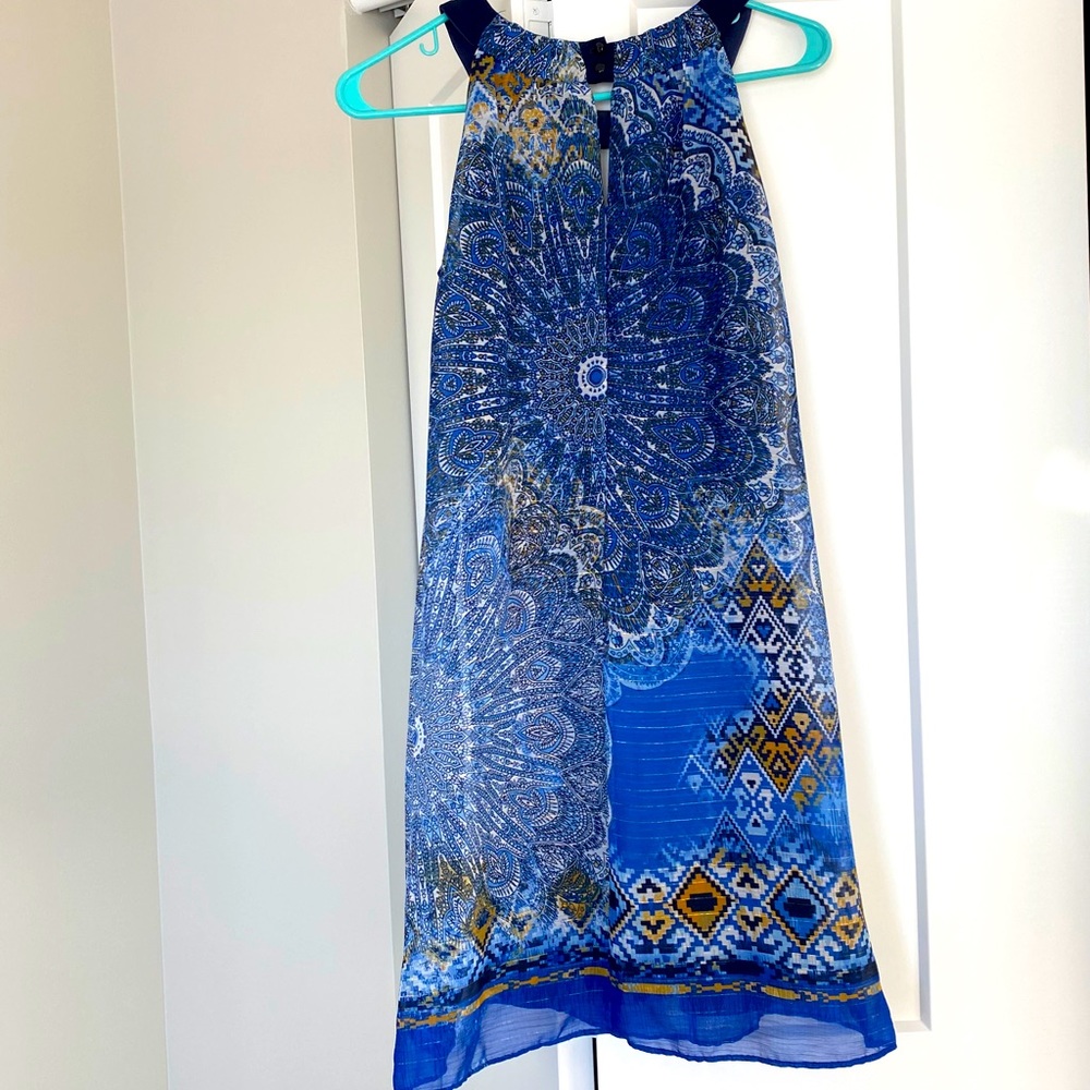 Cute summer high neck dress | 4P